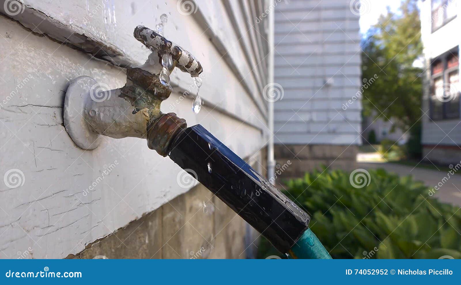 Leaking Garden Tap Stock Footage Video Of Home Leaky 74052952