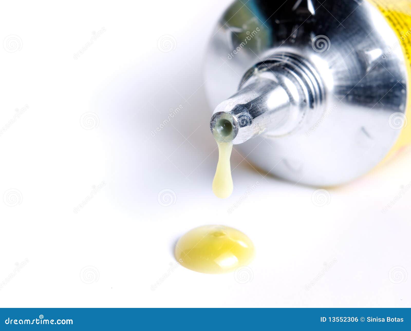 Leaking glue stock photo. Image of isolated, tube, leaking 13552306