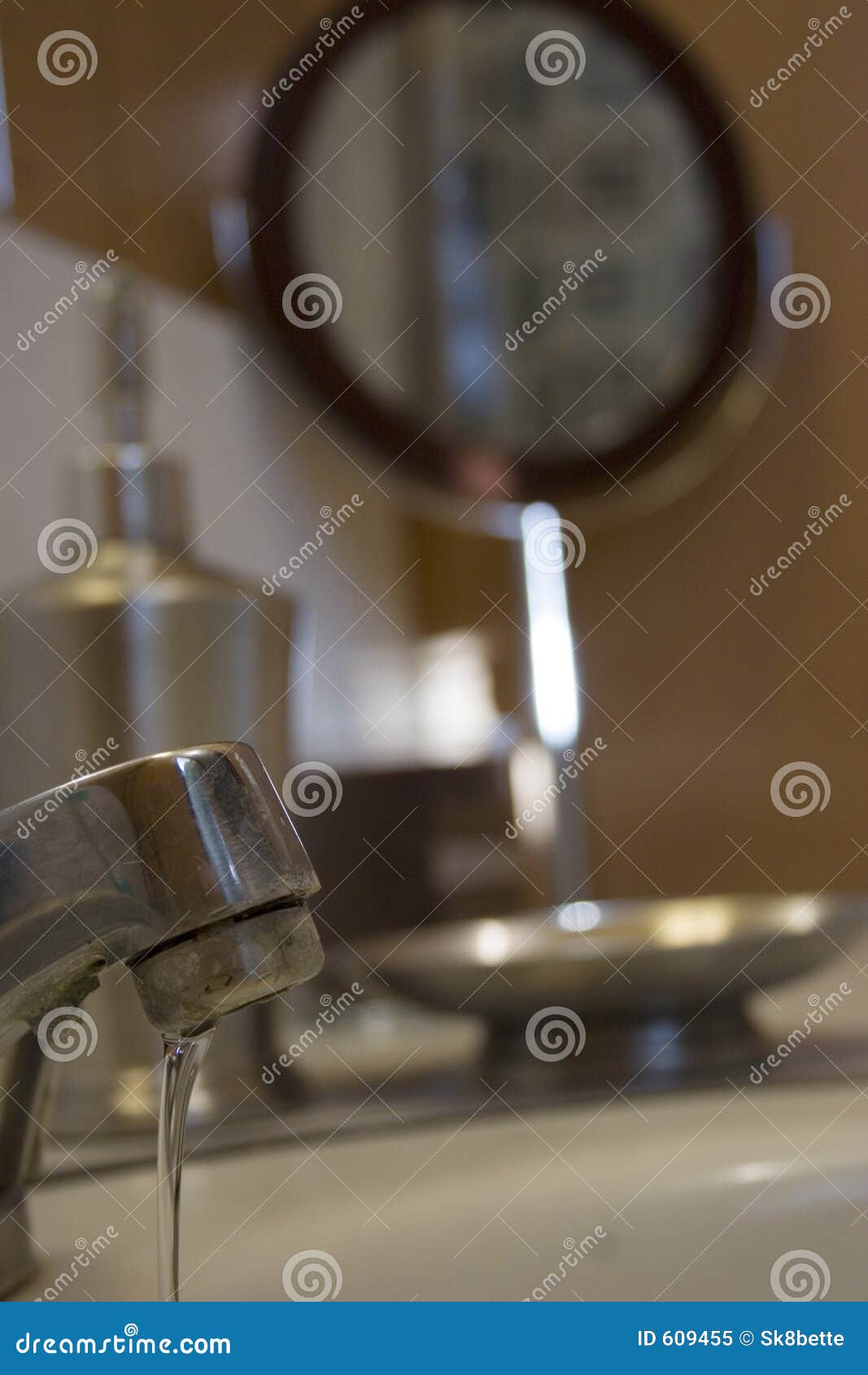 Leaky faucet stock image. Image of drips, pipe, bathroom 609455