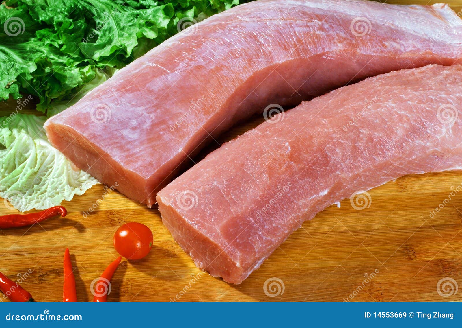 Lean Pork stock image. Image of pork, looking, front 14553669