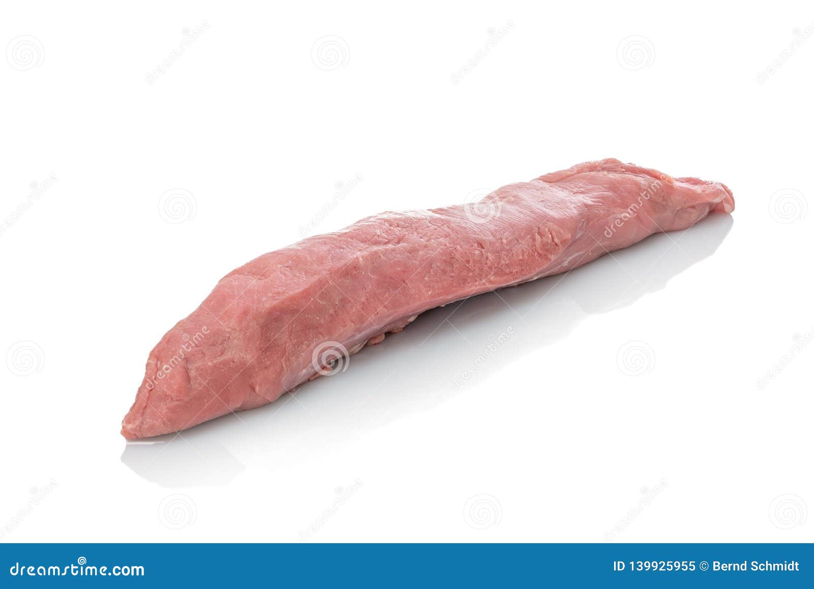 Lean raw fillet of veal stock image. Image of isolated 139925955