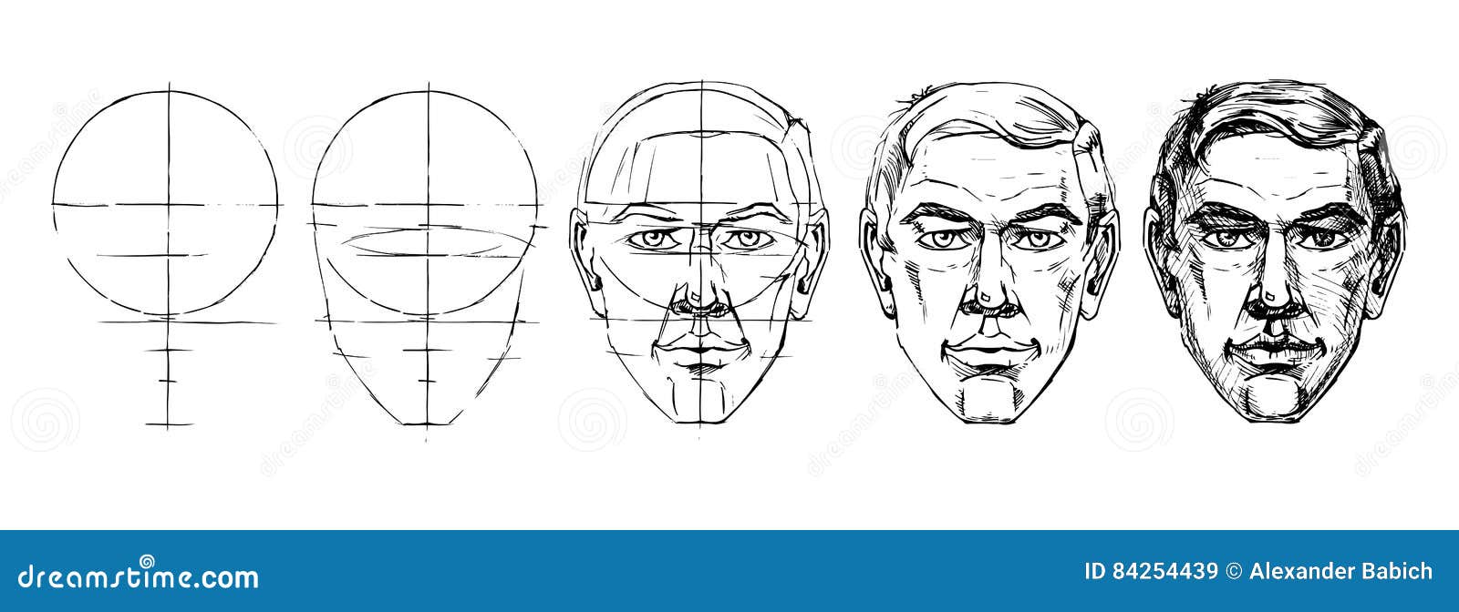 How to Draw a Black Man's Face - Really Easy Drawing Tutorial