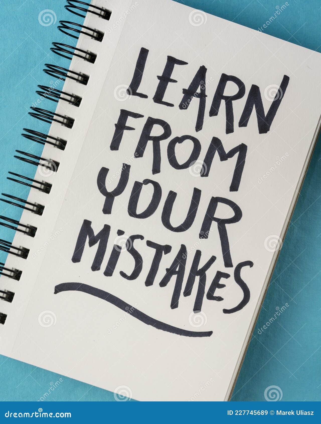 Learn from your mistakes