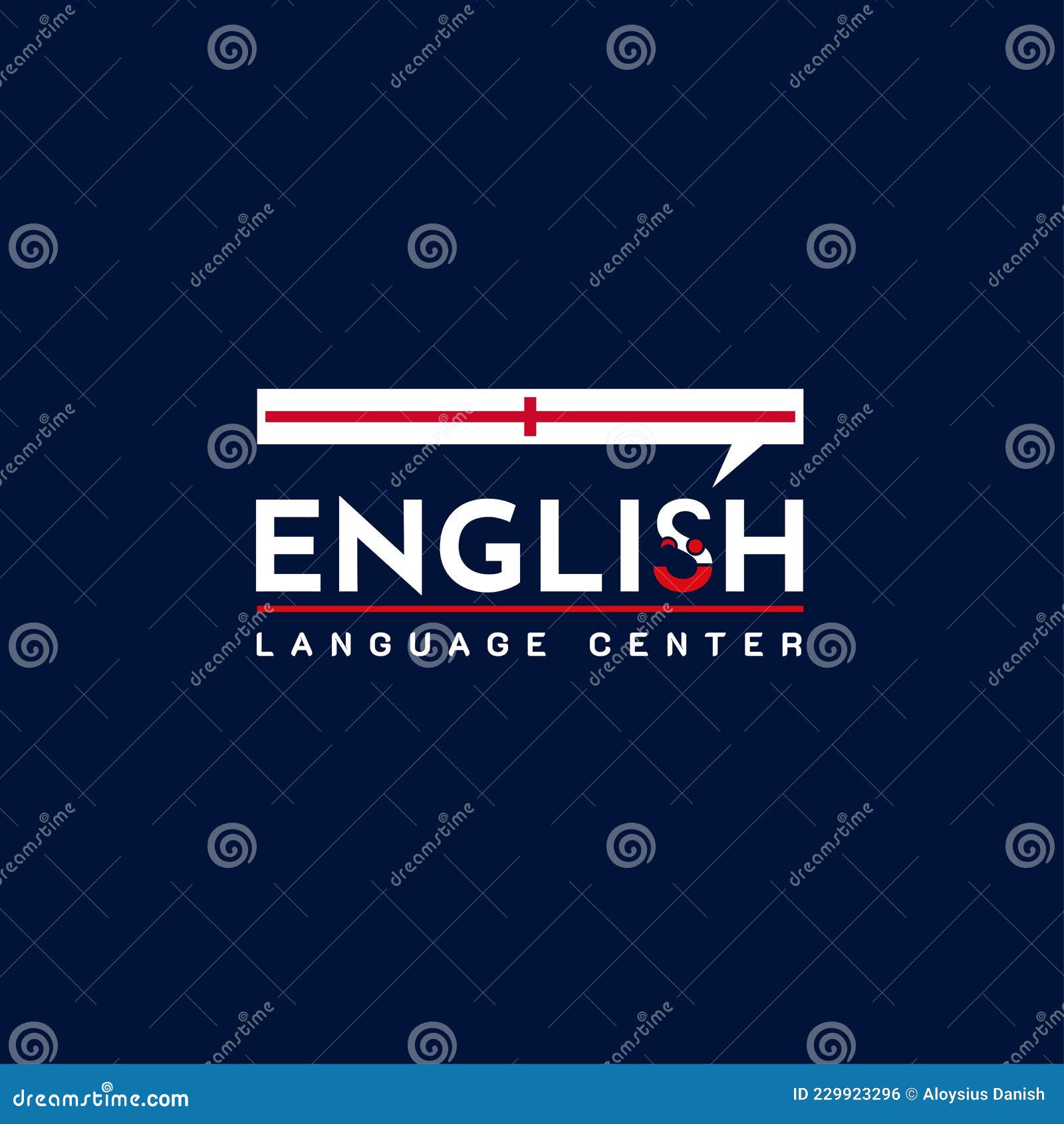 Free Vector | English academy logos set