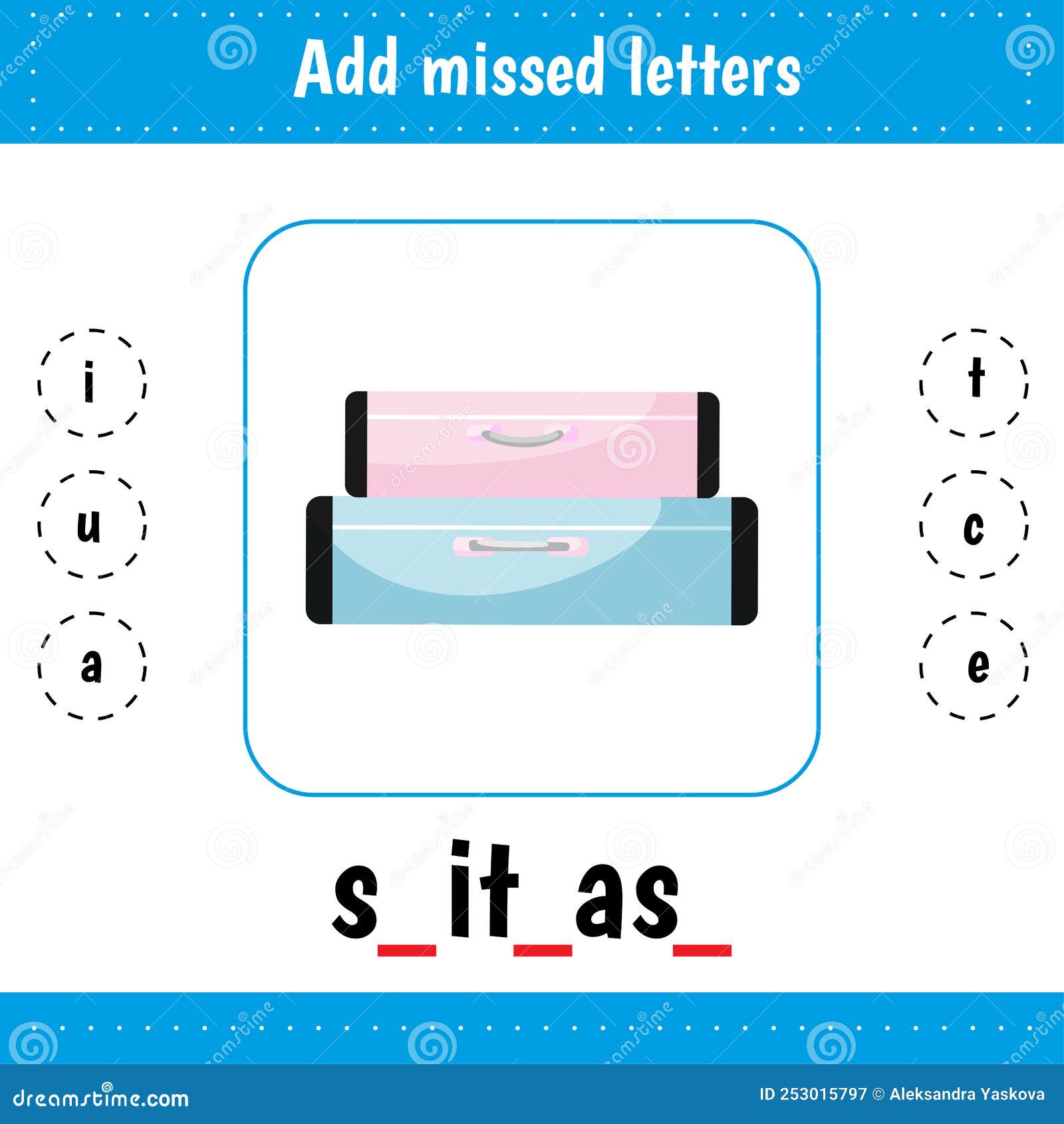 Learning English Words. Worksheets for Kids for School and Kindergarten