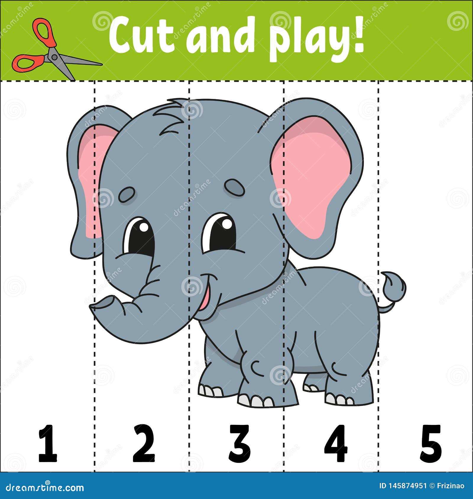 Learning Numbers. Education Developing Worksheet. Game For Kids