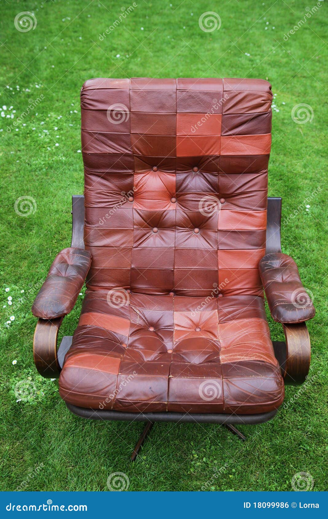 Leather armchair retro stock photo. Image of retro, relaxation 18099986
