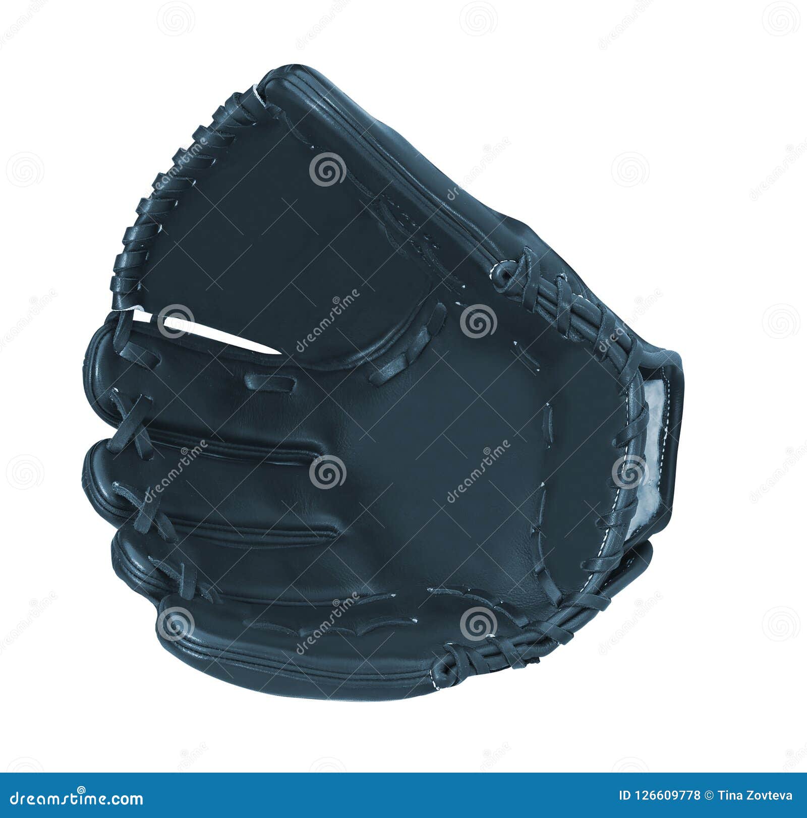 Leather baseball glove stock photo. Image of male, isolation 126609778