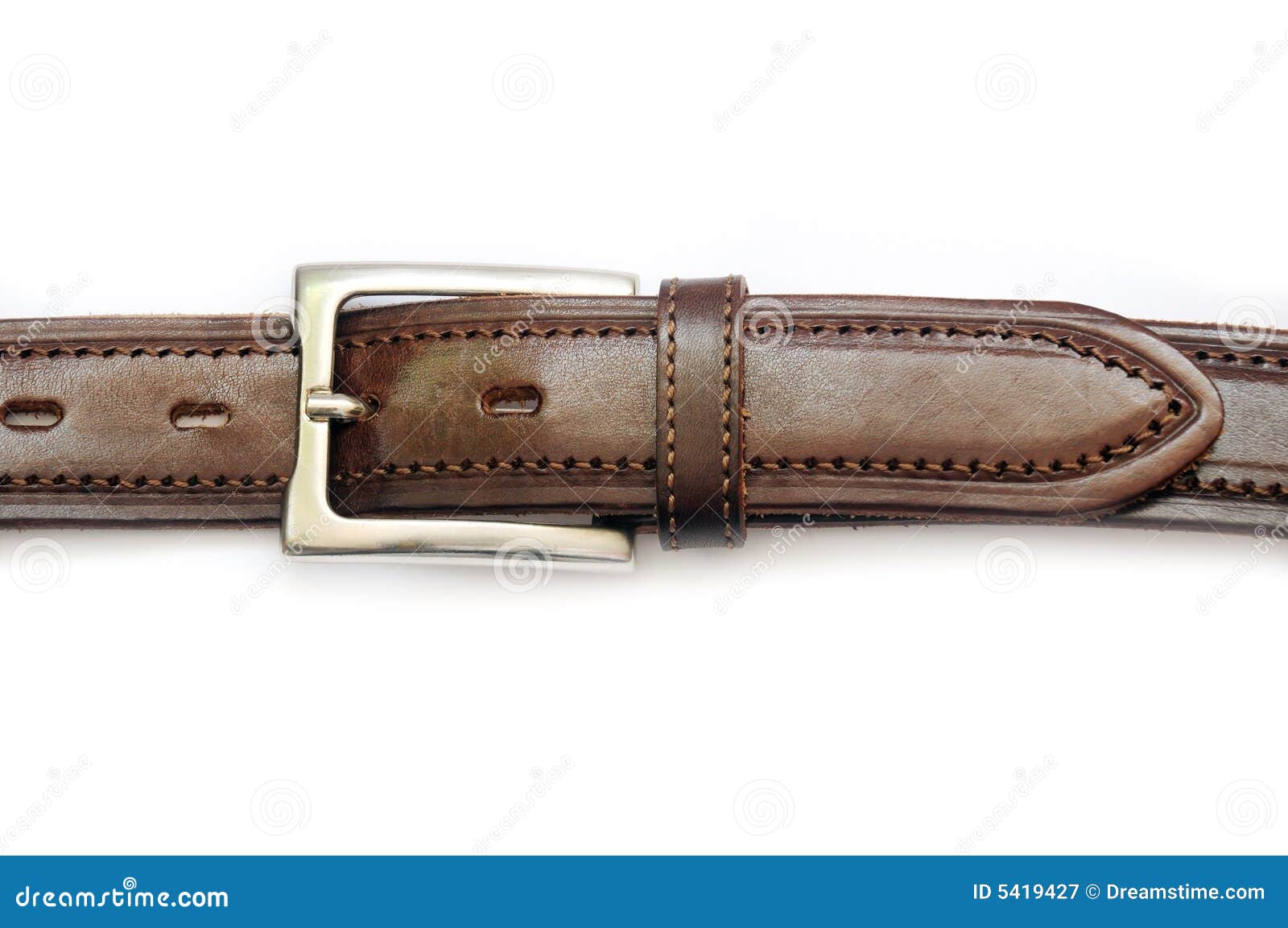 Leather belt stock image. Image of black, shop, fashionable - 5419427