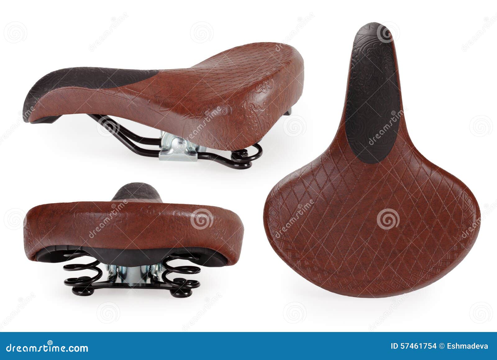 leather cycle saddle