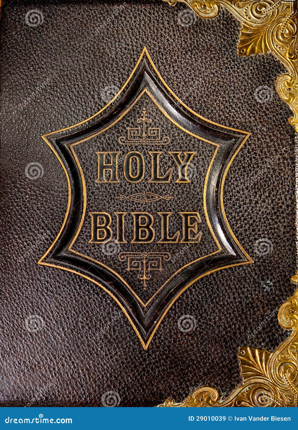 leather book cover holy