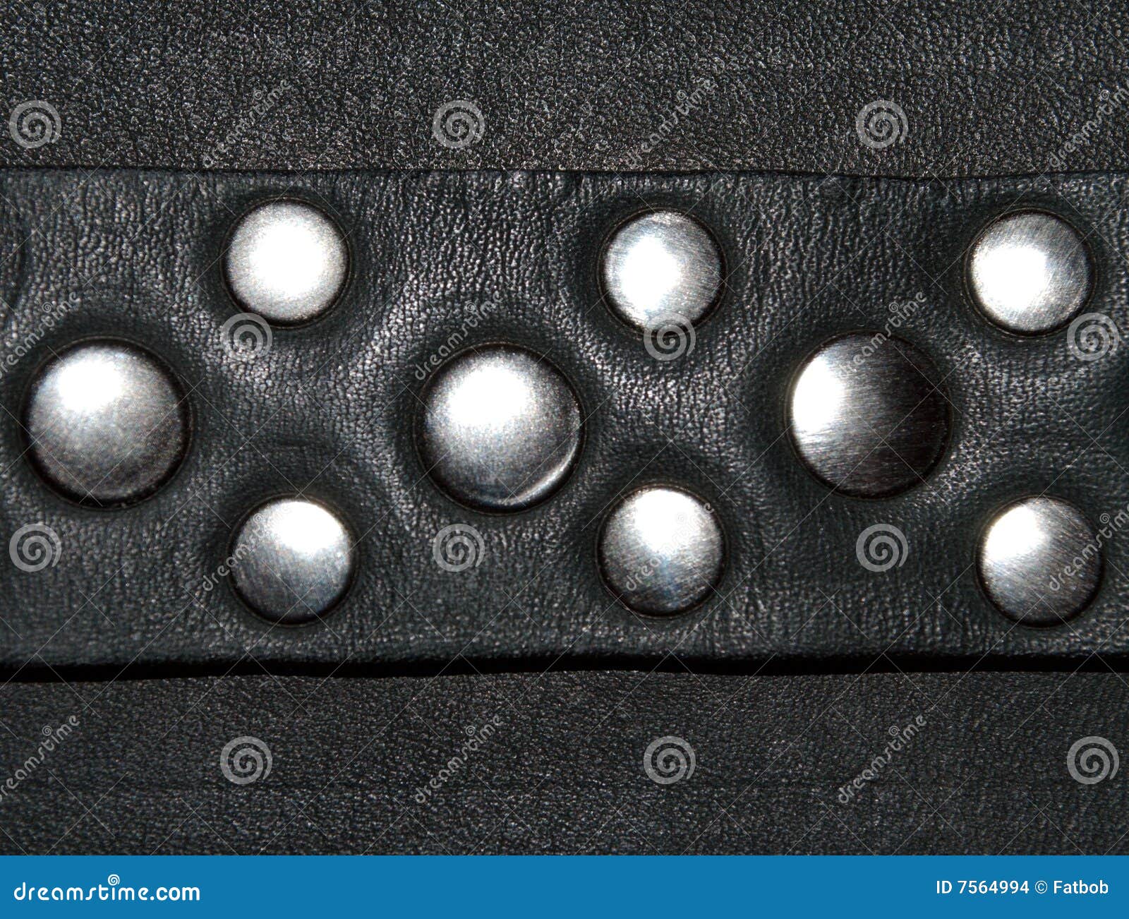 Leather Clinches Background Stock Image - Image of design, detail: 7565009