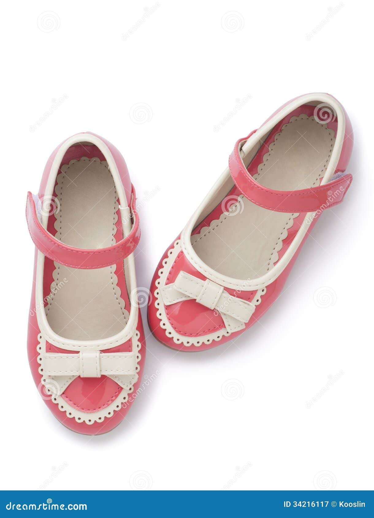 Leather girl shoes stock image. Image of child, shoes - 34216117