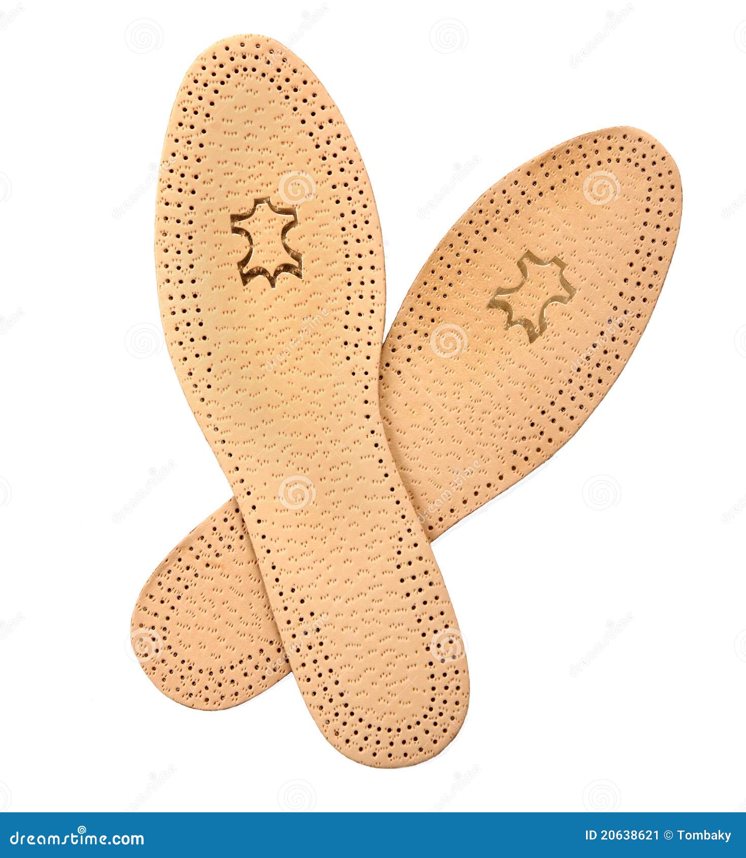 Leather insole for shoes stock image. Image of isolated 20638621