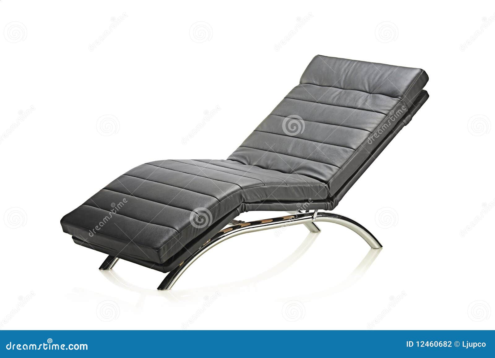 A leather modern chair stock photo. Image of cozy, enjoy - 12460682