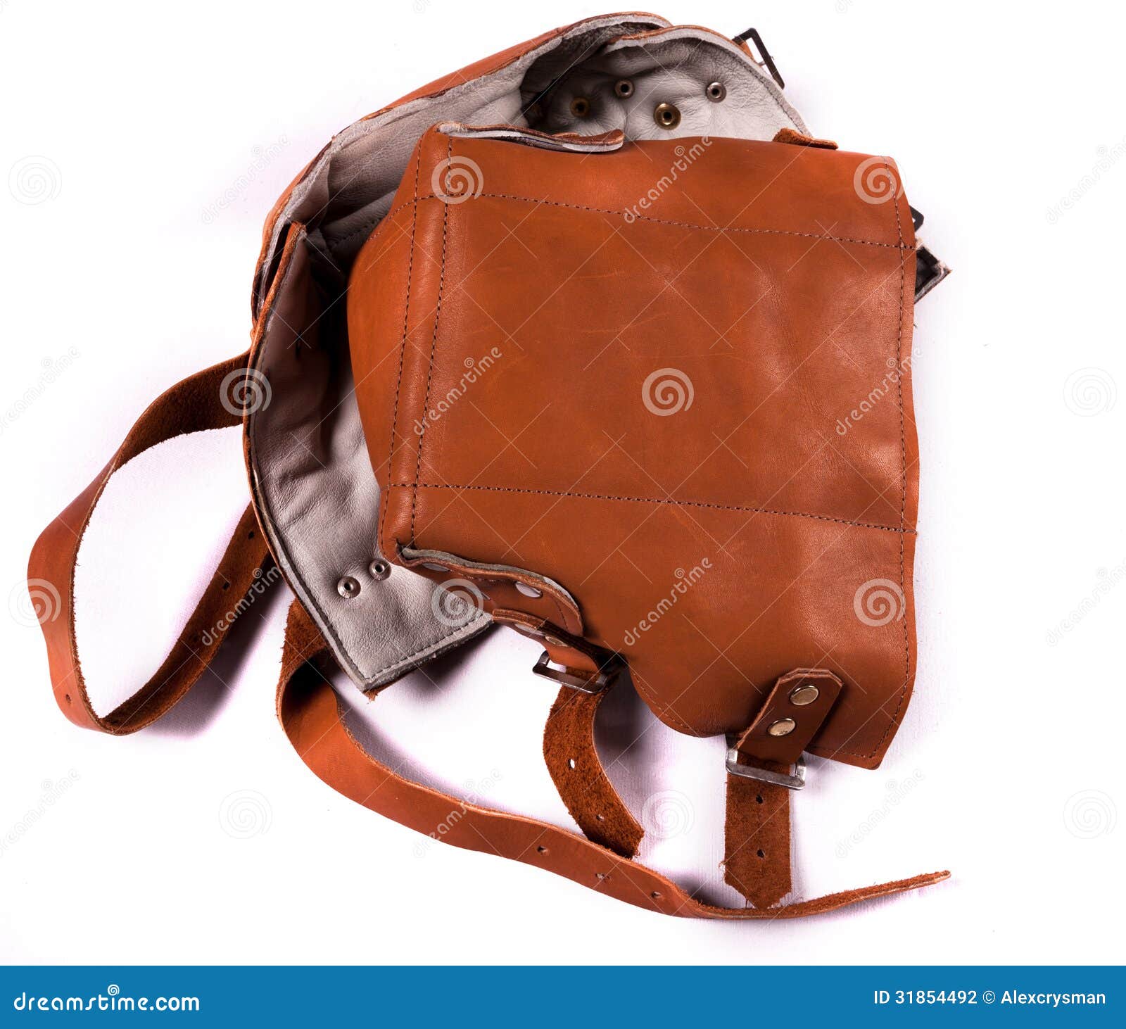 Leather safety knee pads stock photo. Image of pads, leather 31854492