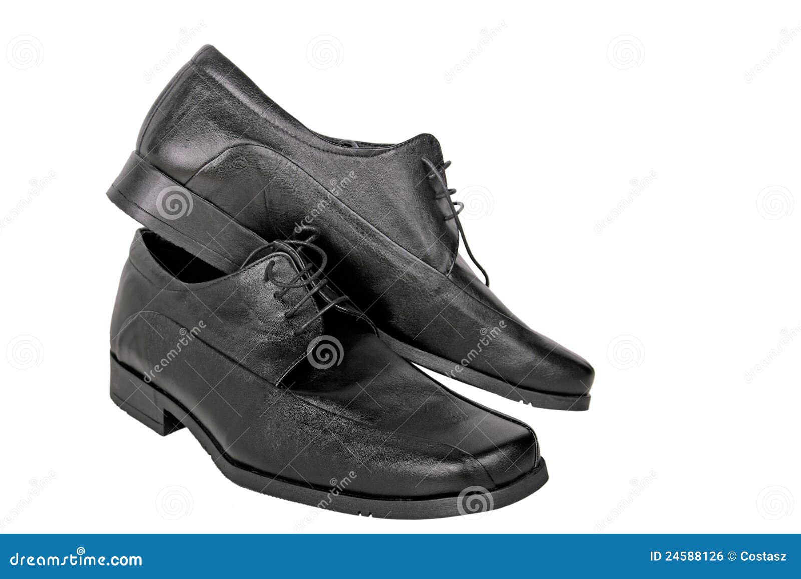 Leather shoes stock photo. Image of foot, pair, classic - 24588126