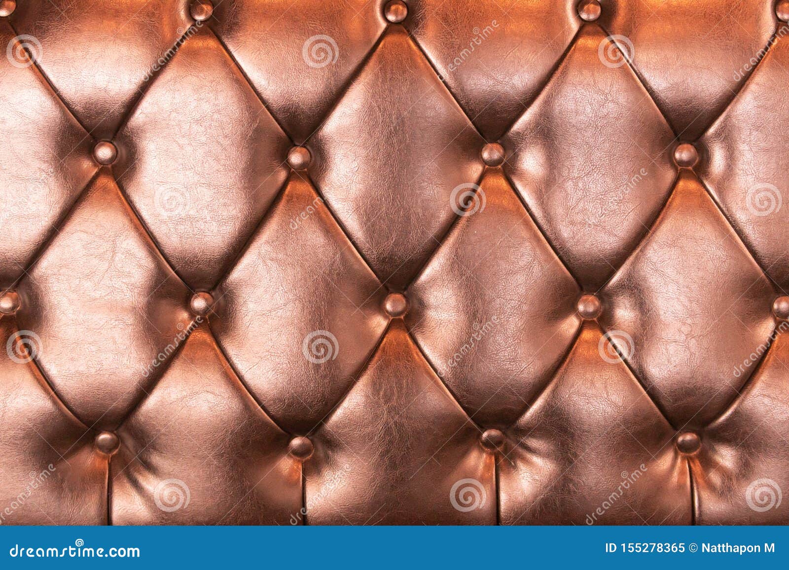 leather sofa texture seamless background, rose gold leathers upholstery pattern