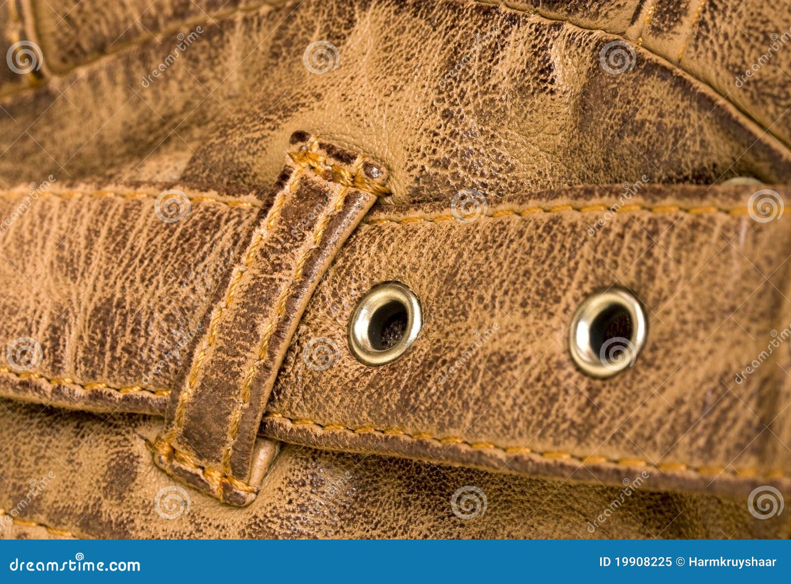 Leather Strap Showing Texture Stock Image - Image of clothing, cracked ...