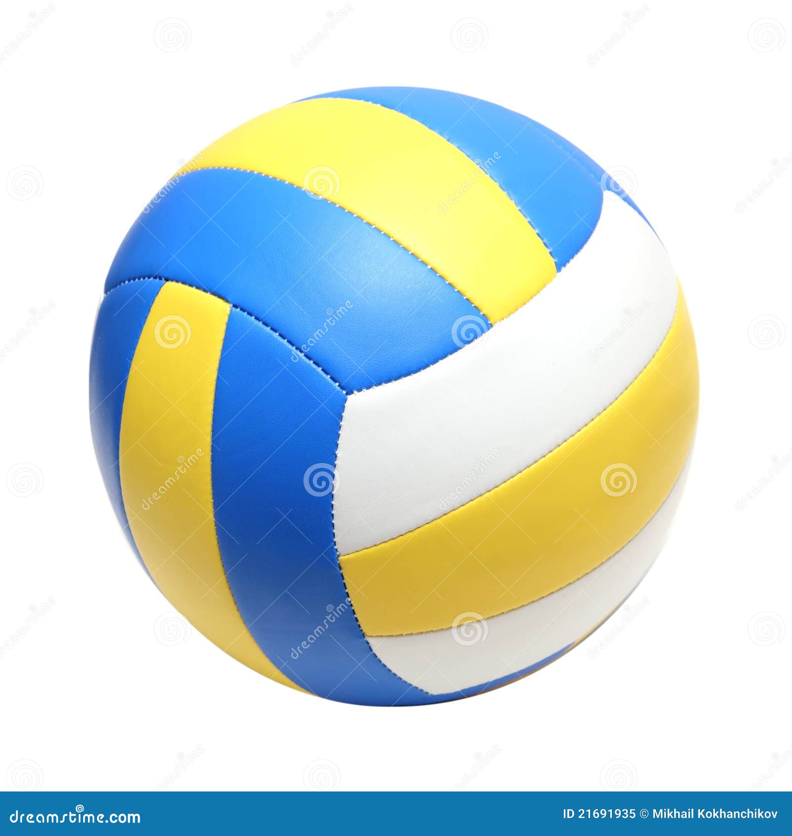 Leather Volleyball Ball Royalty Free Stock Photo Image 21691935