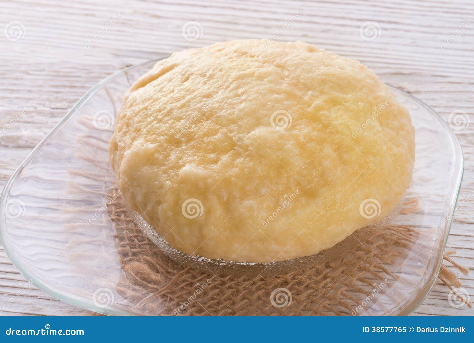 Leavened dough stock image. Image of organic, flour, bakery 38577765