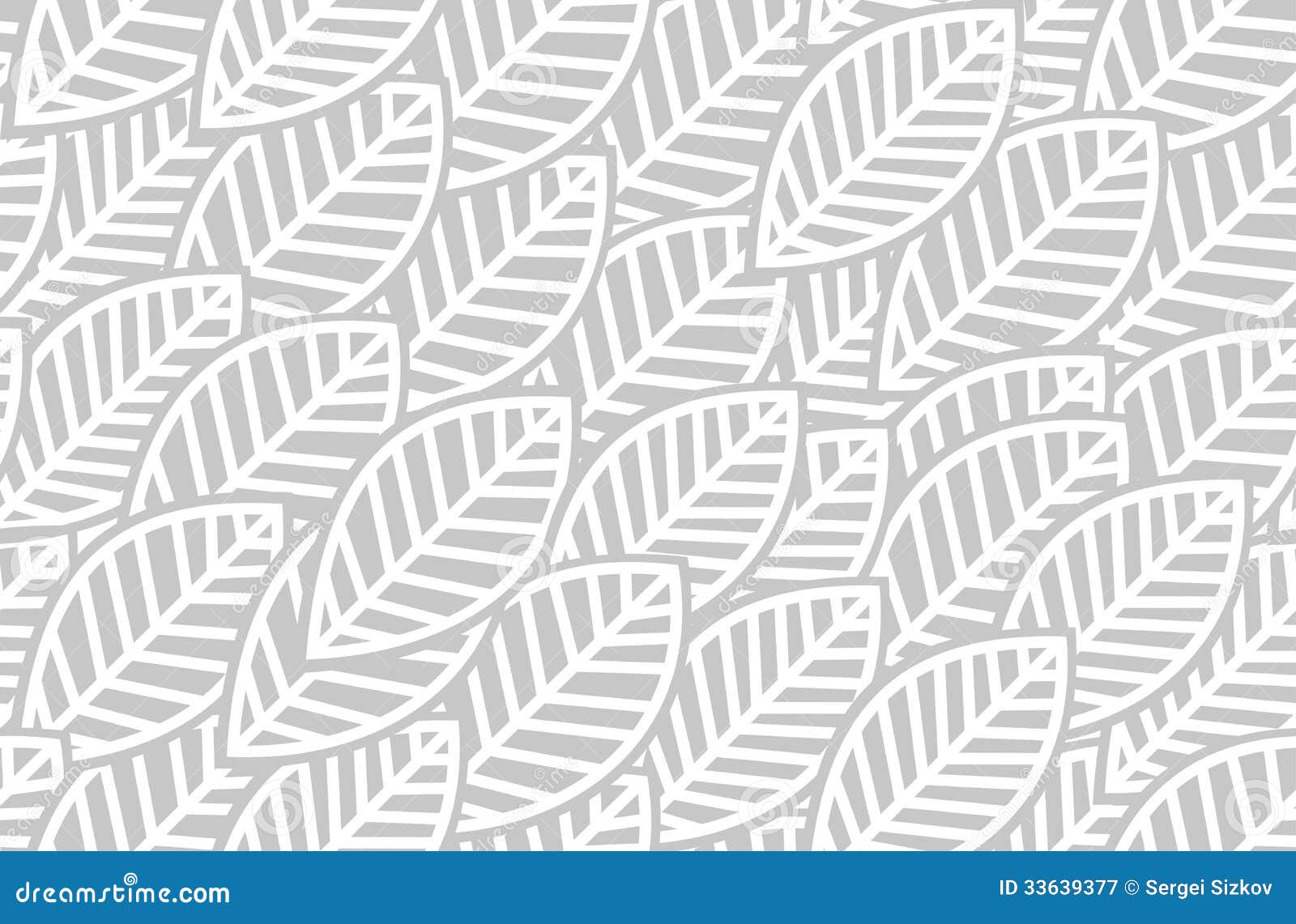 Download Leaves Background Pattern - Vector Illustration Stock ...