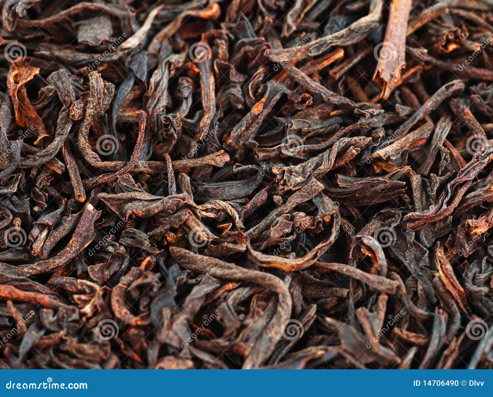 Leaves of black tea stock photo. Image of decor, background 14706490