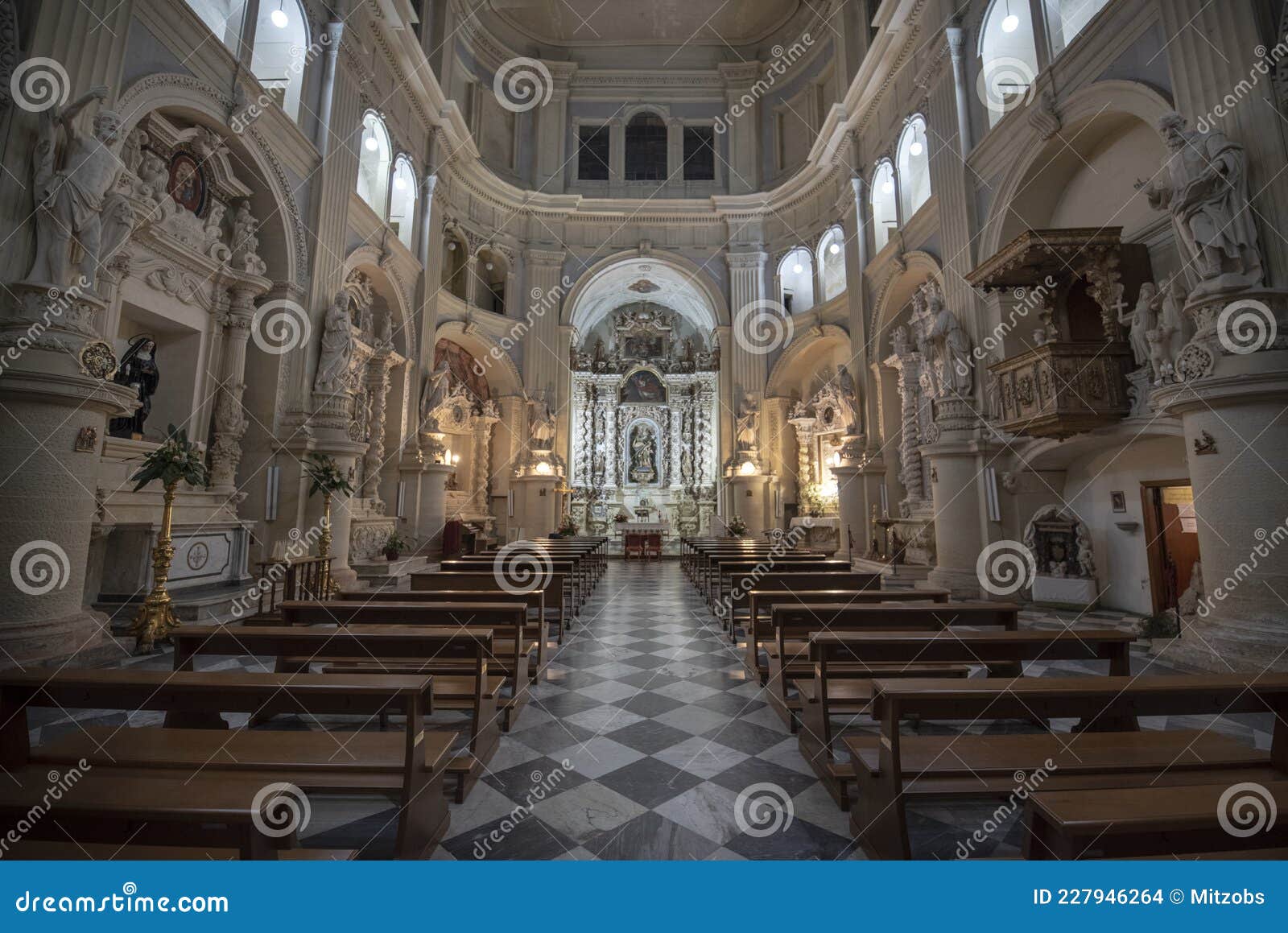 church of san matteo in lecce, italy