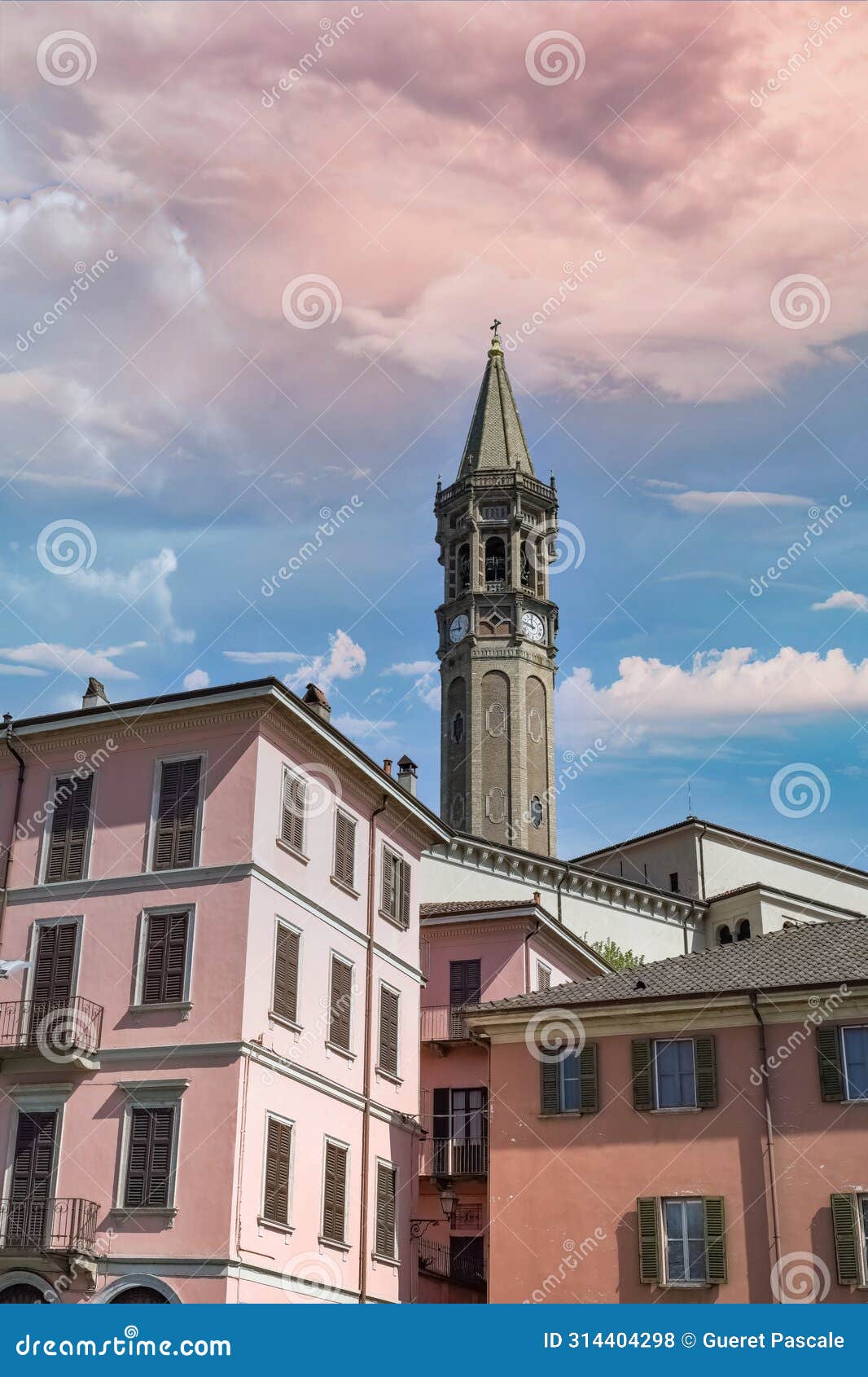 Lecco Village, Como Lake in Italy Stock Photo - Image of nature, luxury ...