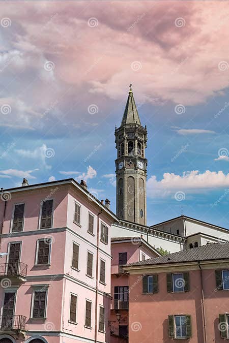 Lecco Village, Como Lake in Italy Stock Photo - Image of nature, luxury ...