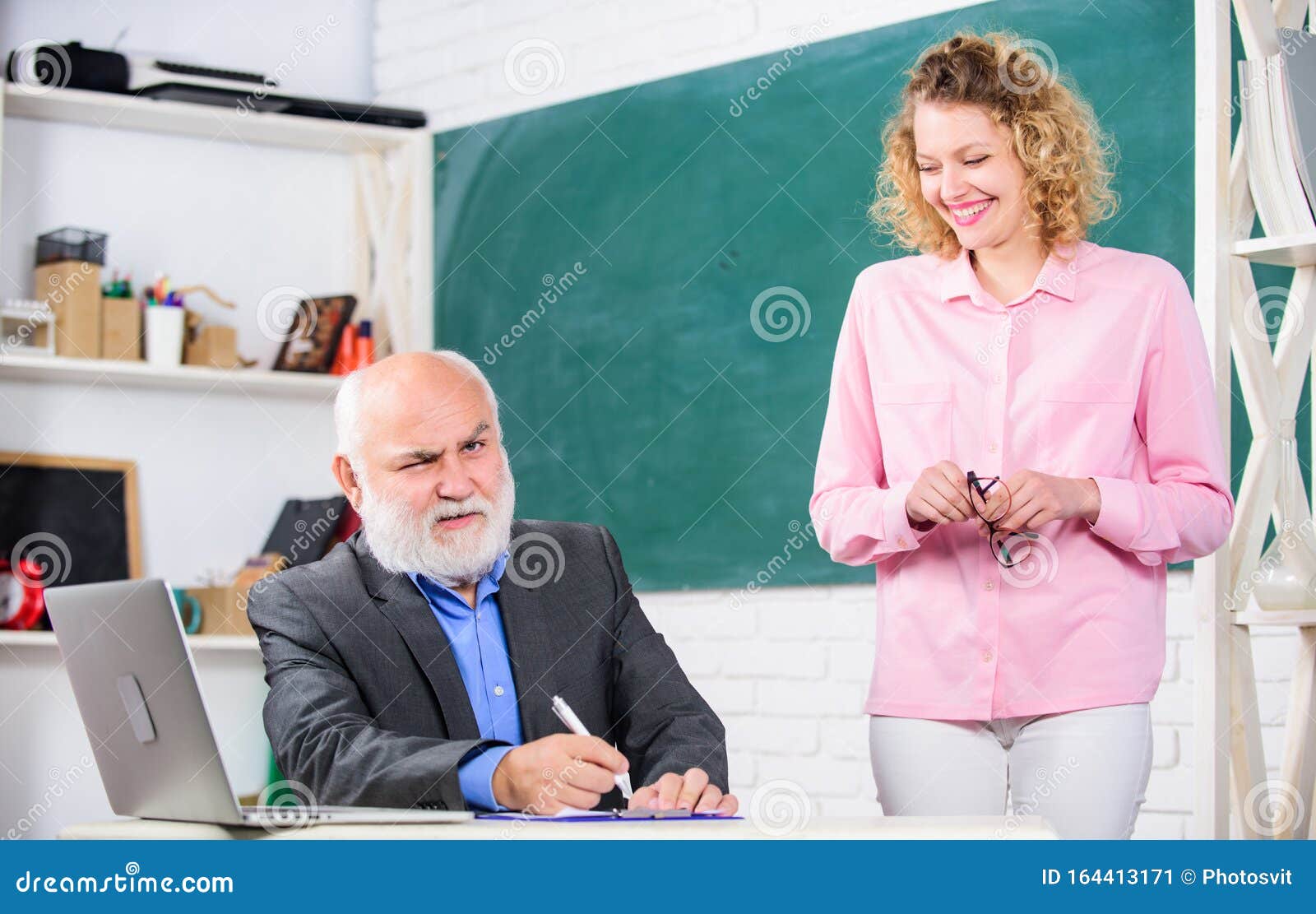Teacher helps student pass