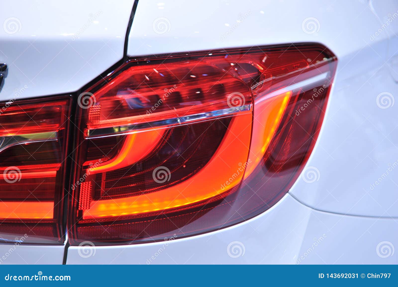 Led car light stock image. Image of lights, headlights 143692031