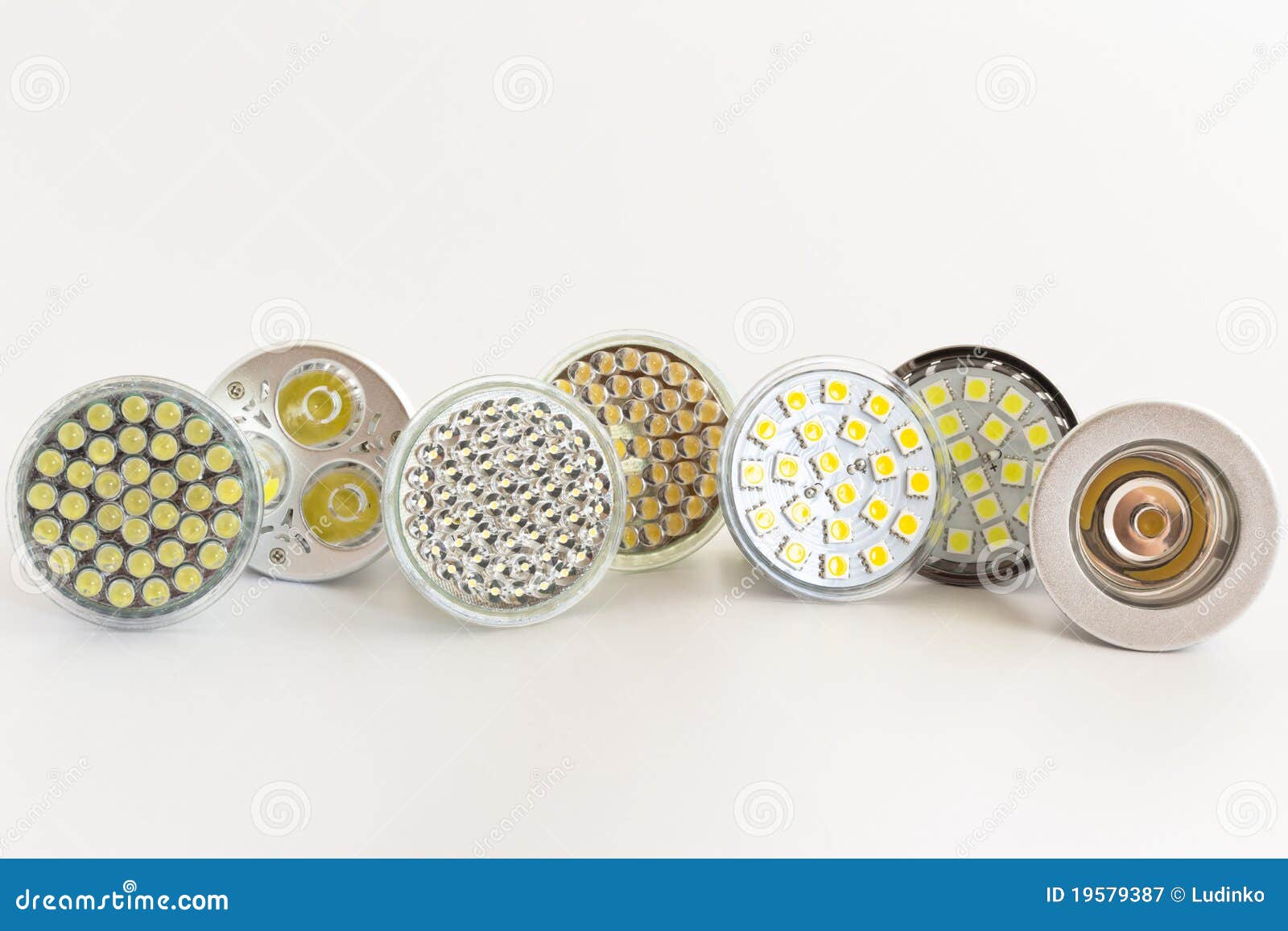 LED Lampen GU10 Stockbild Bild Von Elektrisch Kalt