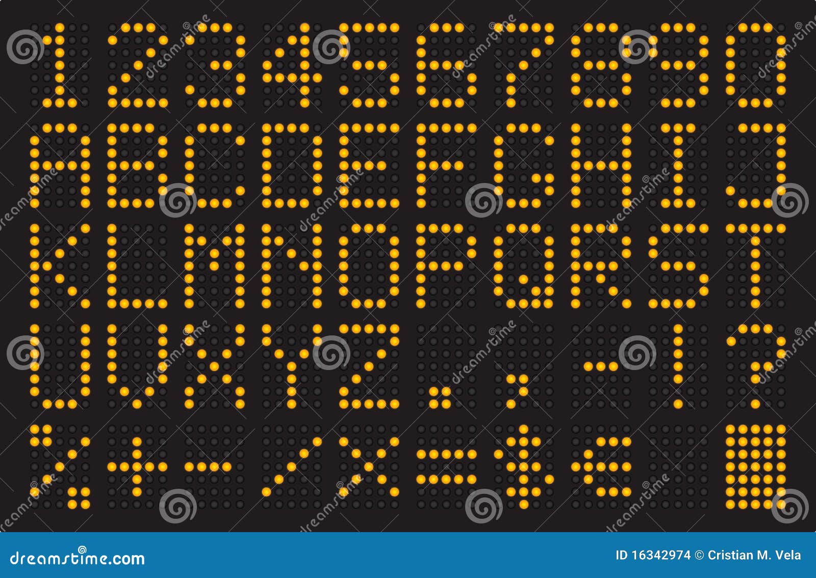 led dioda simbol stock illustration. Led light of Image font light led dioda simbol stock illustration. Led light of Image font light