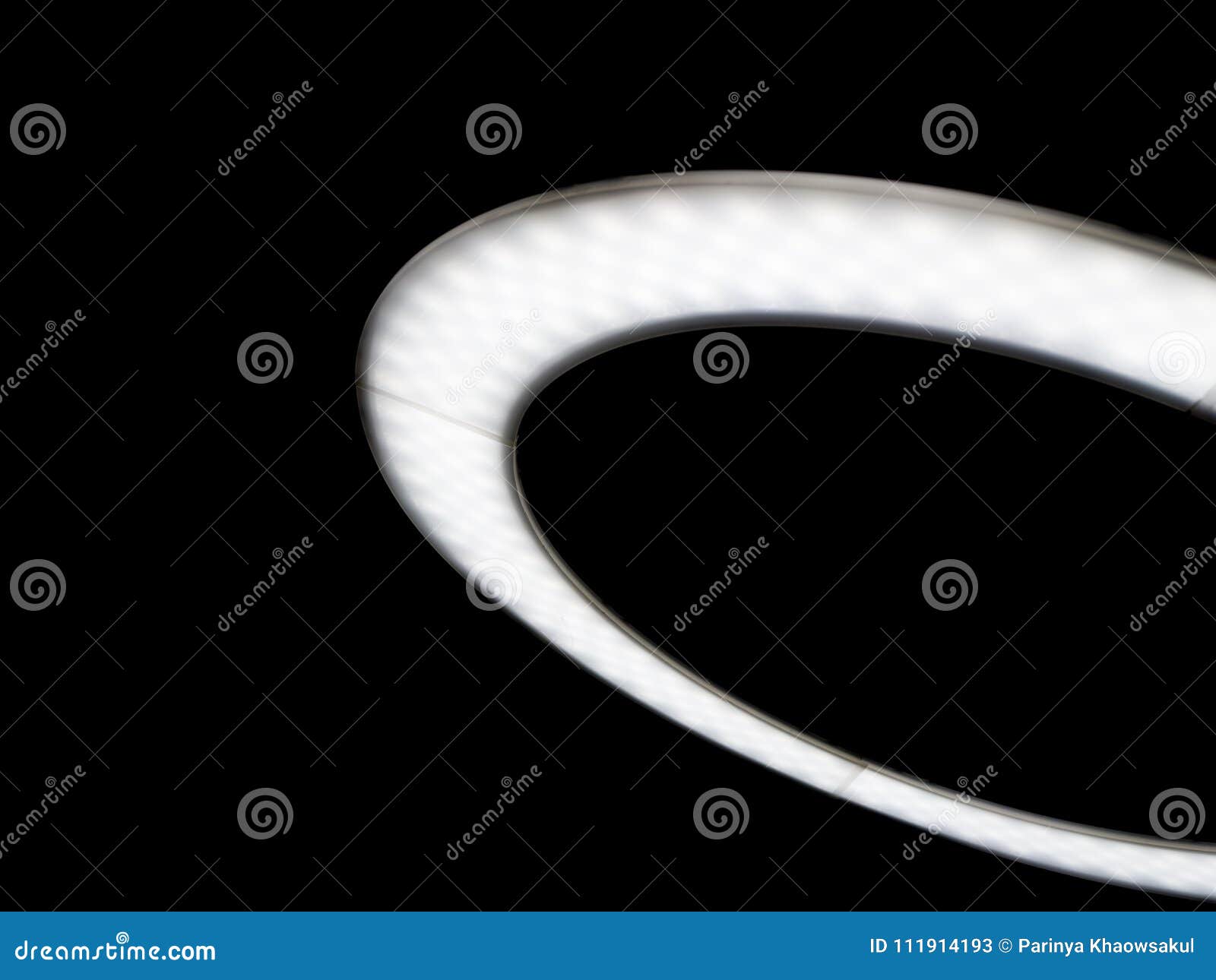 LED ring light stock image. Image of detail, lighting - 111914193