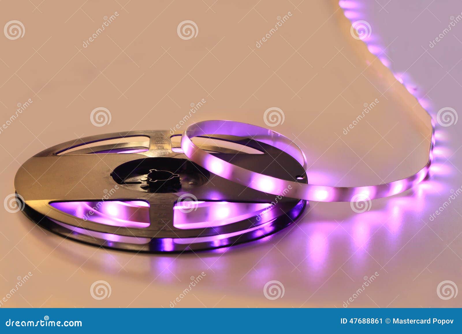 Led strip light stock image. Image of industry, shine 47688861