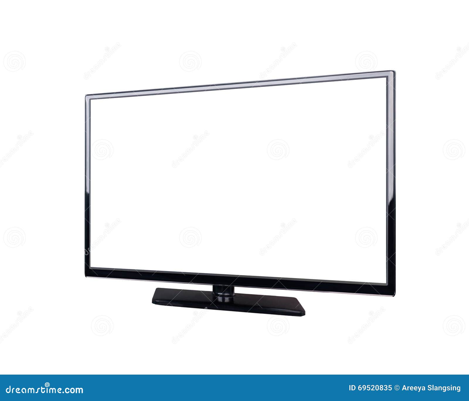 LED Television for High Definition Display Stock Image Image of