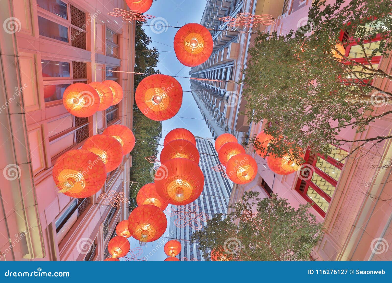 Lee Tung Avenue at Night Wan Chai Editorial Photography Image of