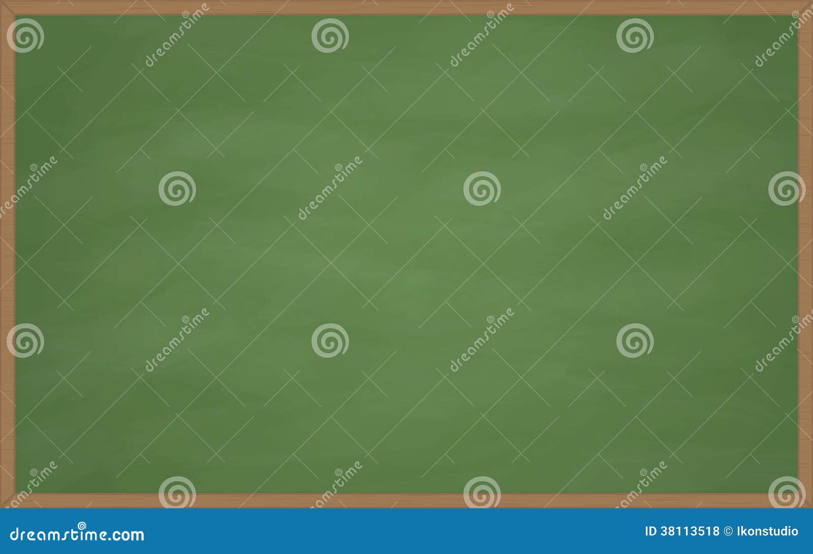 Leere Grune Tafel Vektor Abbildung Illustration Von Leere