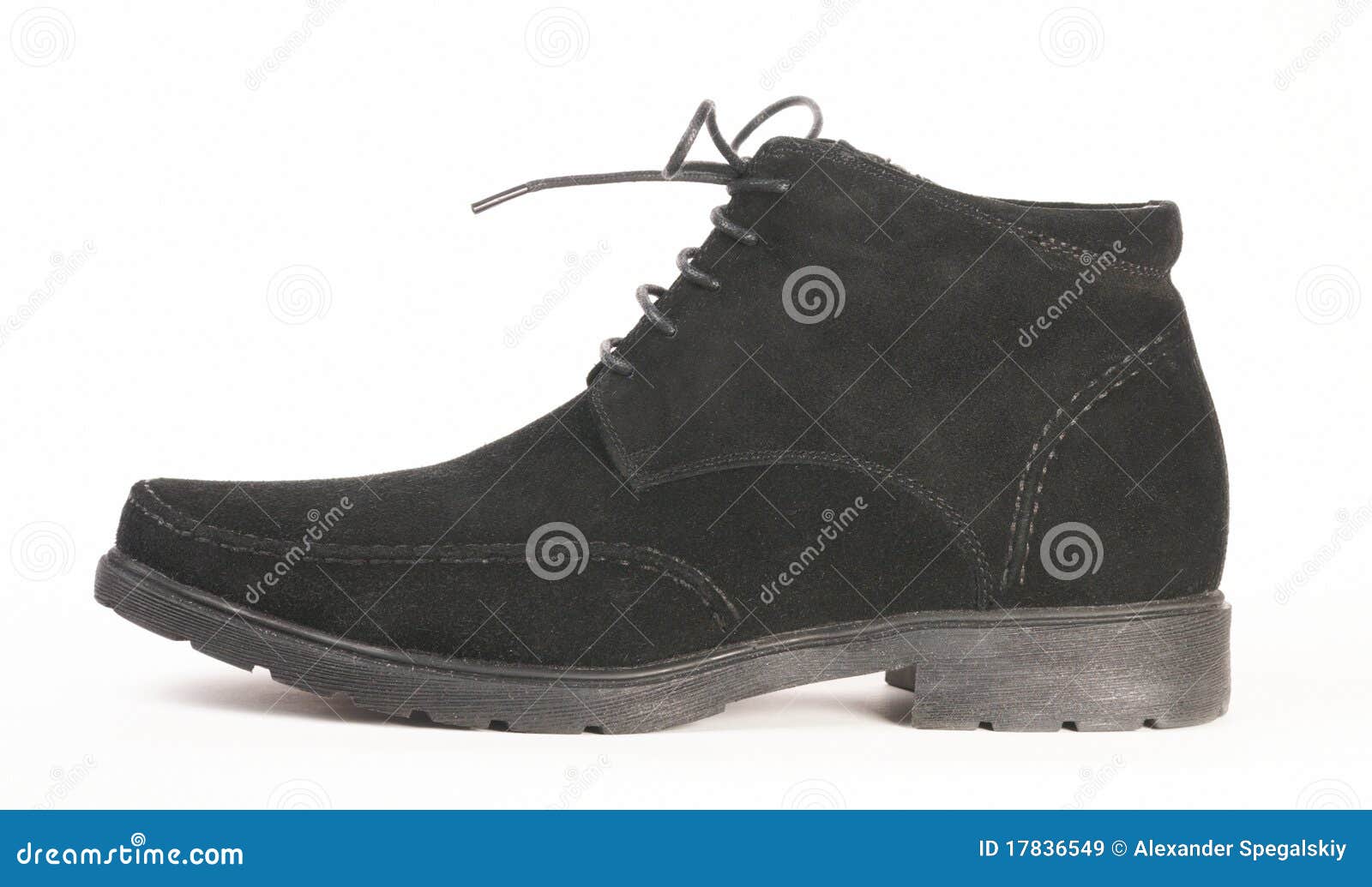 The left black suede boot stock image. Image of elegance - 17836549