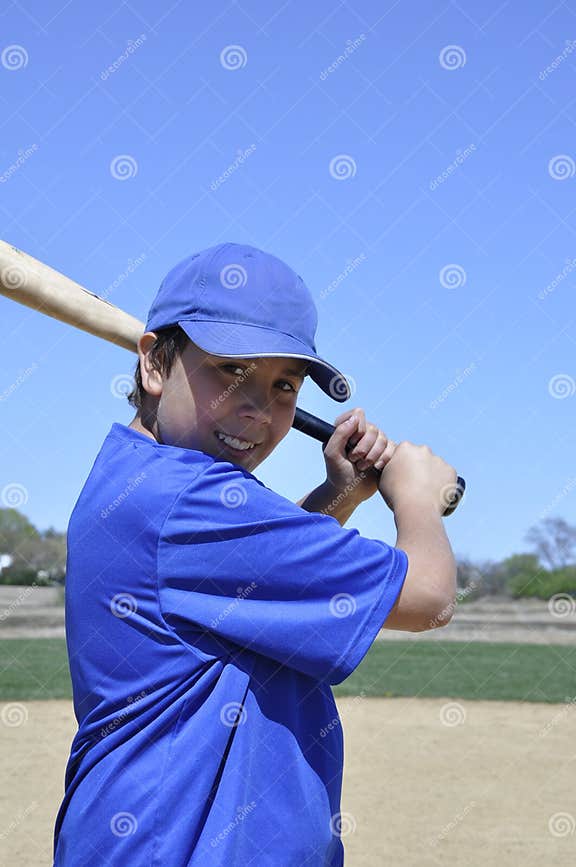 Left Handed Baseball Batter Stock Image Image of little, batting
