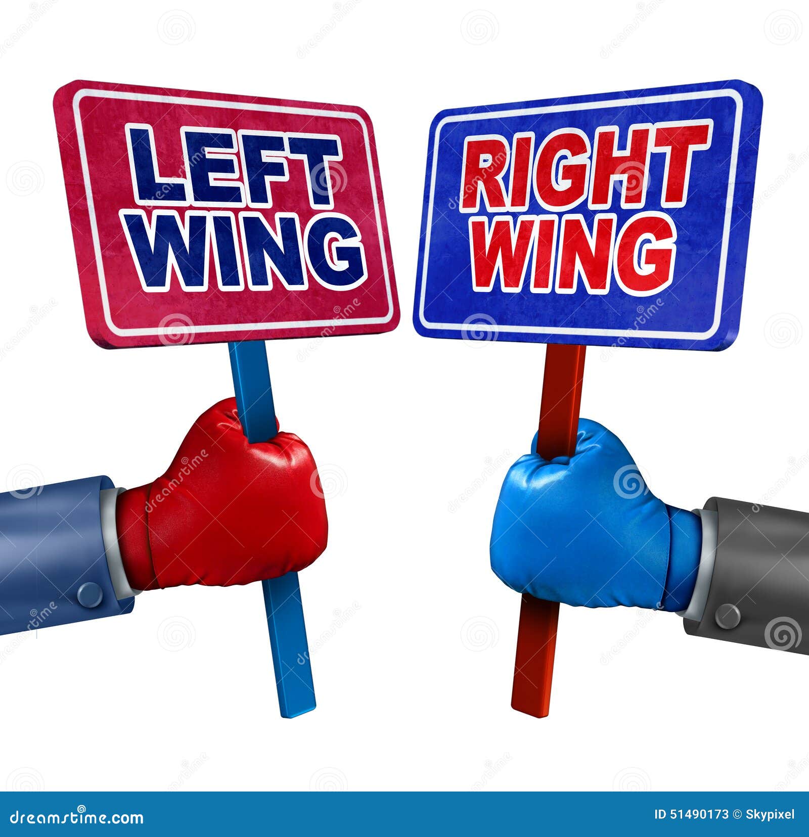 Conservative And Liberal As A Choice Pictured As Words Conservative