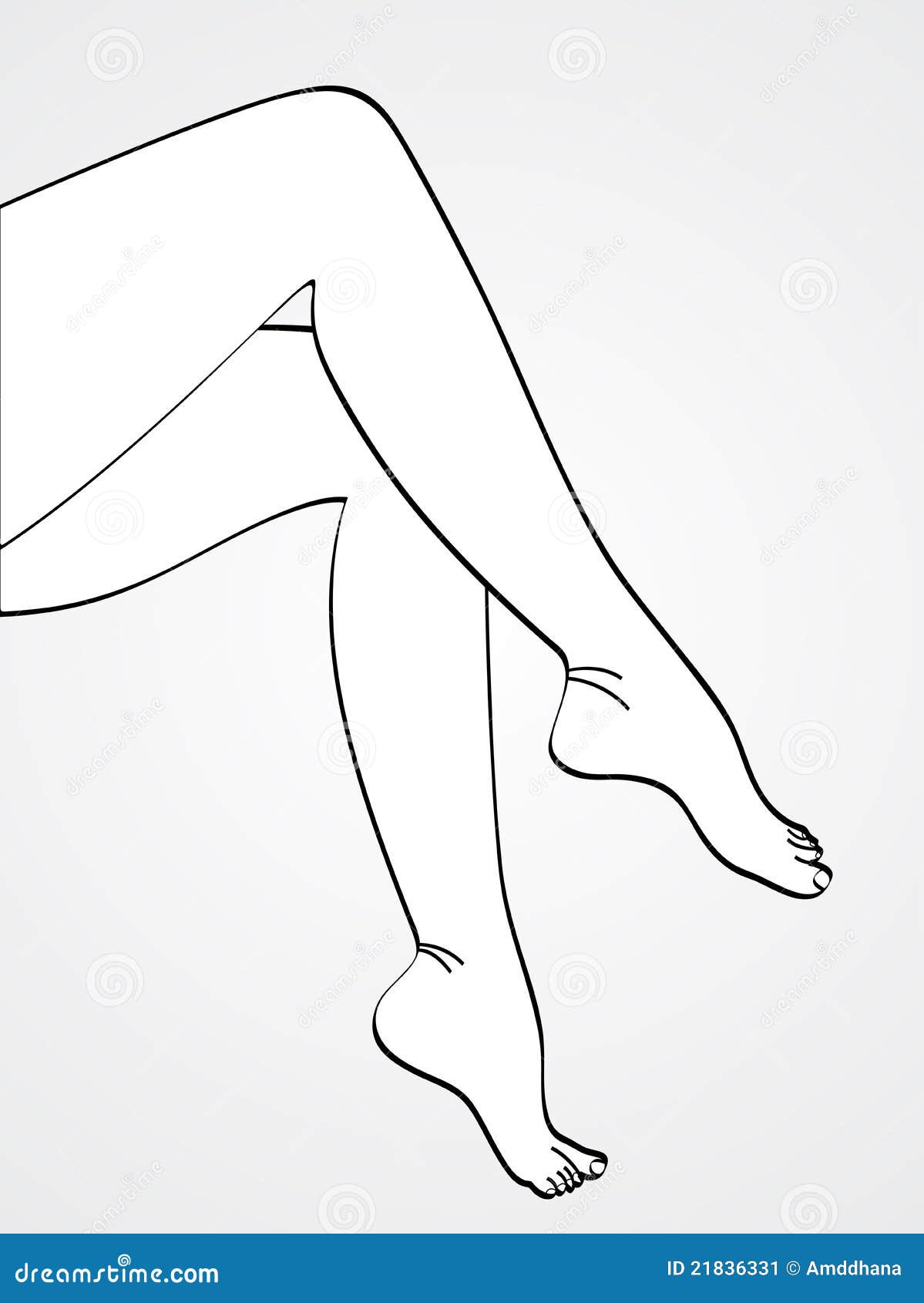 leg clip art black and white - photo #37