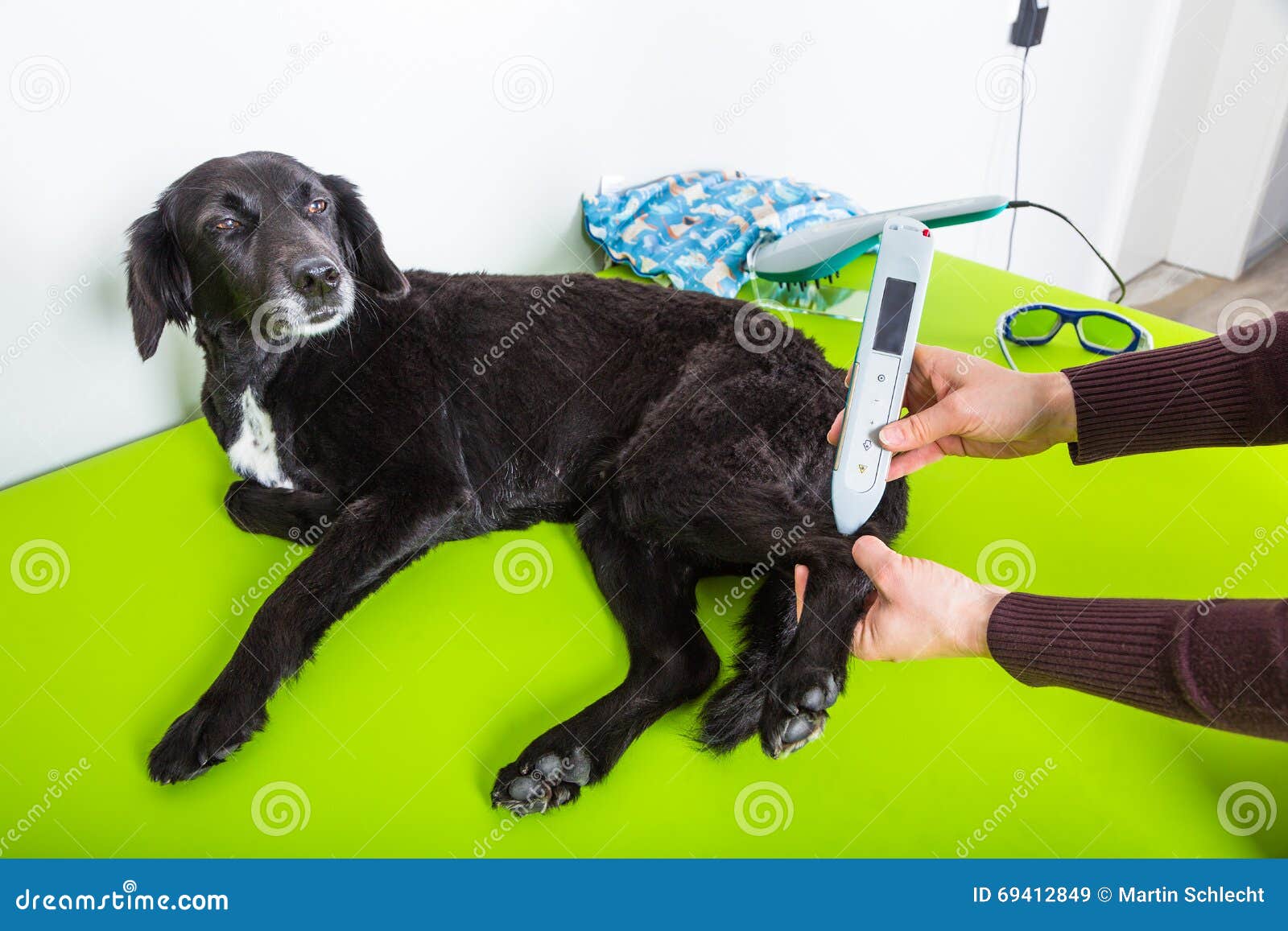 Leg treatment stock image. Image of hospital, couch, treatment 69412849