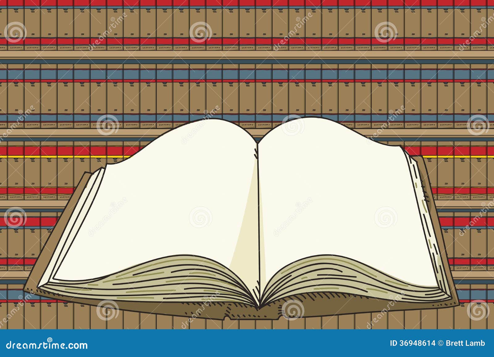 Legal Book stock illustration. Image of paper, object 