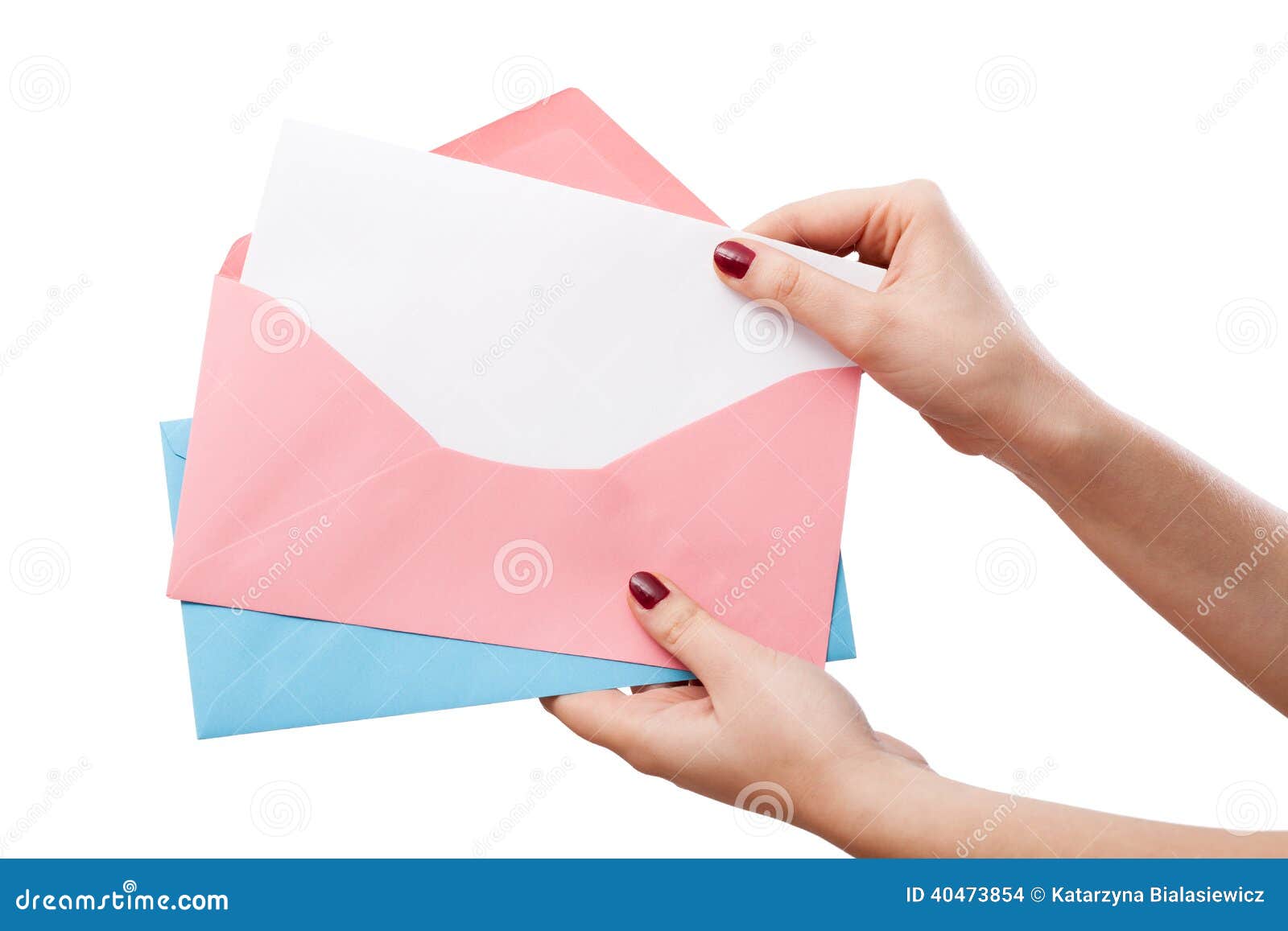 misdrijf klep Geduld Lege kaart in envelop stock foto. Image of achtergrond - 40473854