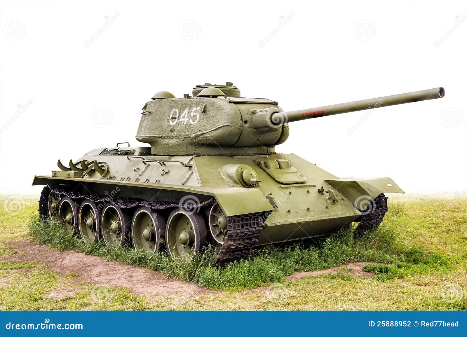 Legendary T-34 (85) Tank USSR Stock Photography - Image 