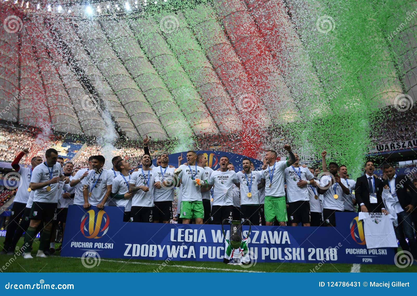 Legia Warszawa Arka Gdynia Polish Cup Final Editorial Photo Image