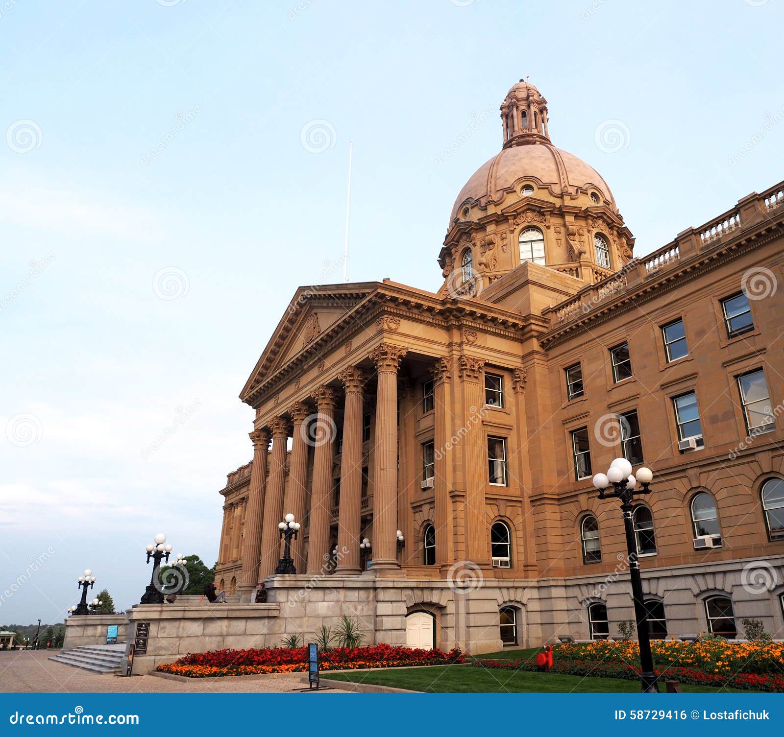 Legislative Building Edmonton, Alberta Editorial Photo Image of