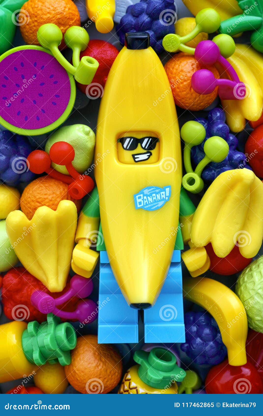 LEGO 10 x Bananas Food Fruit for Minifigures